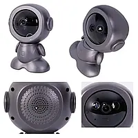 IP WiFi камера відеоняня Q01-L з віддаленим доступом, поворотна PTZ камера, V380Pro, фото 2