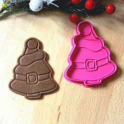 Вирубка для пряника пластикова Ялинка 10 см