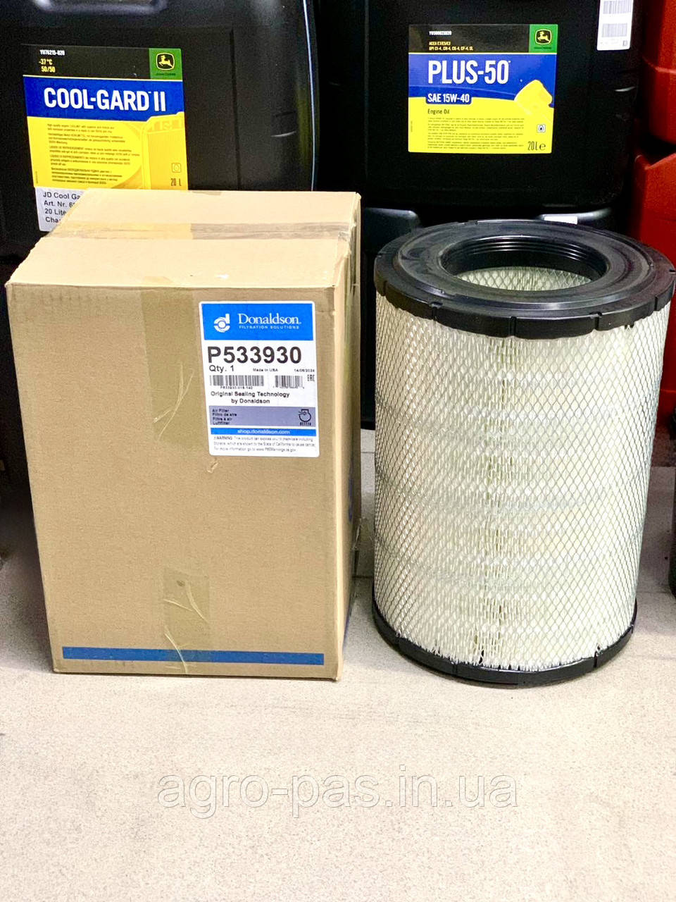 Фільтр повітряний P533930, RS3548, RE51629, 46664, 4278631M1, AF25359, SA16175,  A44630, E787L,  DNP533930, фото 1