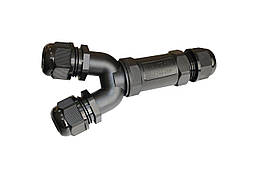 З'єднувач кабельний водонепроникний ЗК-YTTM25-Y 5P 24А 0,5-2,5 IP68 Y-подібний