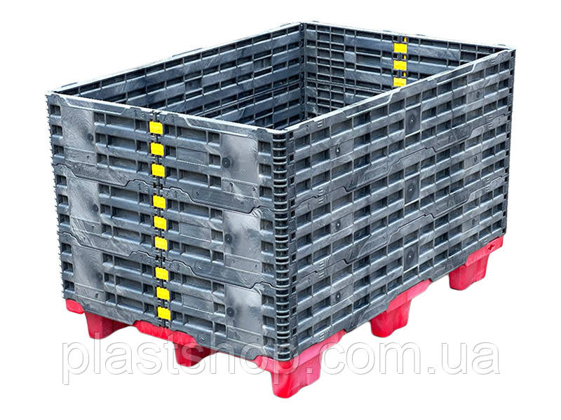 Поліборт пластиковий PC600 палетний борт 800×600 мм для піддонів, фото 1