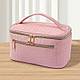 Косметичка - органайзер из эко-кожи на молнии 24 х 11 х 12,5 см Розовая - фото 6 - id-p2807615049