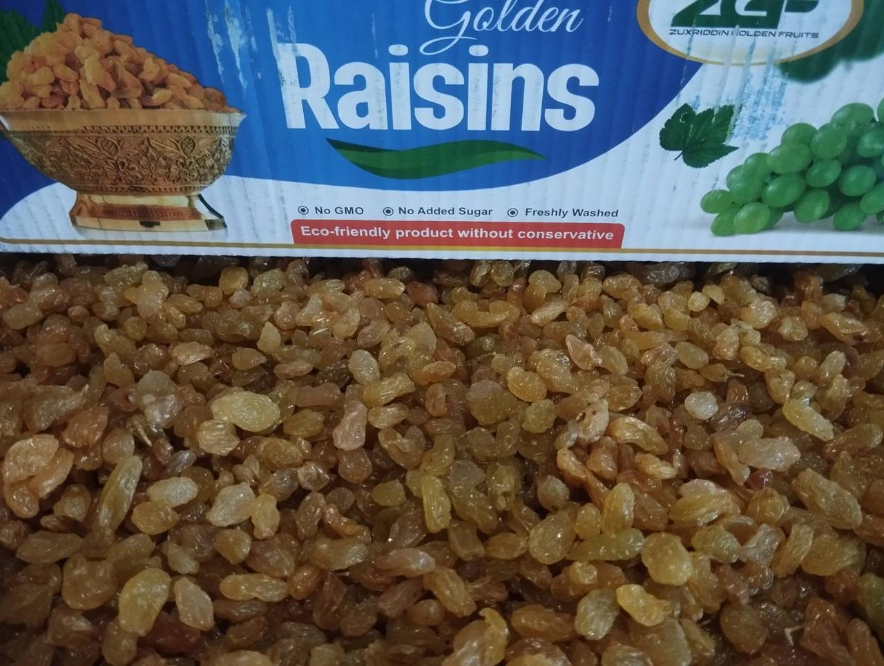 Родзинки Золотi Узбекистан ,в ящику 10кг, фото 1