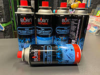 Газовий балон для портативних газових приладів BURN GAS 220г