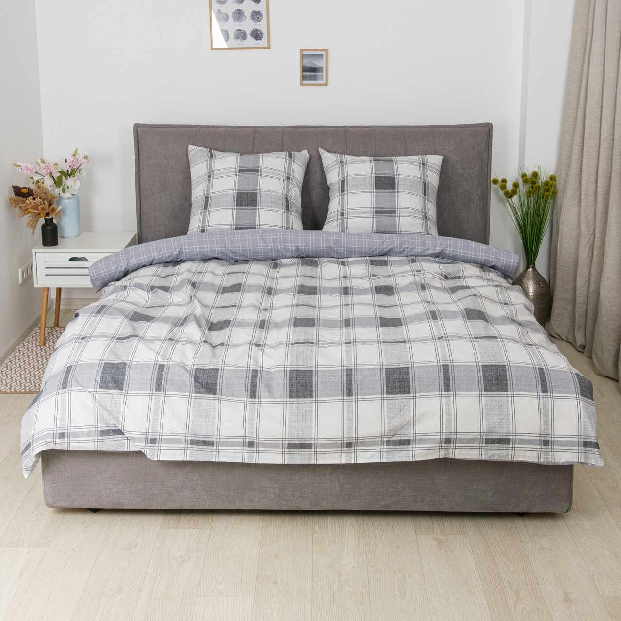 Постільна білизна Isleep Viluta ранфорс з простирадлом на гумці (180*200) - 25393 євро, фото 1