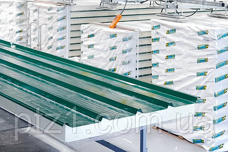 Сендвіч-панелі покрівельні з наповнювачем поліізоціанурату (PIR) 100 мм, фото 1