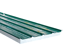 Сендвіч-панелі покрівельні з наповнювачем поліізоціанурату (PIR) 100 мм, фото 3