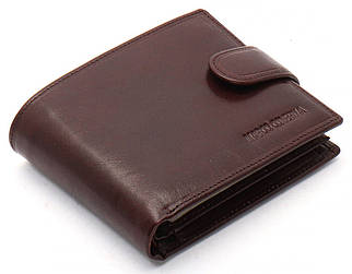 Коричневе портмоне з відділенням для документів із натуральної шкіри Marco Coverna MCB047-896