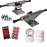 Набір для апгрейду скейтборду Revol: підвіски 6.0, колеса Conical, підшипники ABEC 5, болти