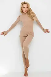 Термокомплект Totalfit NORWAY двостороннє начісування бежевей (розміри: XS-2XL)