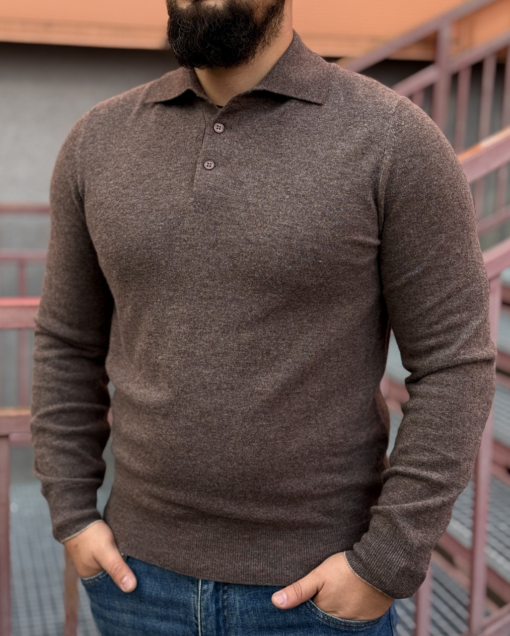 Чоловічий брендовий светр BC