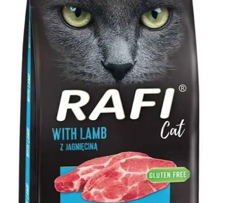 Dolina Noteci Rafi Cat 500г корм для кішок з ягням