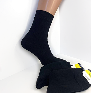 Шкарпетки чоловічі повна махра чорні 27 р. (40-42) (Зимові) Варос