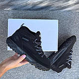 Зимові чорні шкіряні чоловічі термо черевики Timberlands Boots Тімберленд на термо, фото 7