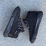 Зимові чорні шкіряні чоловічі термо черевики Timberlands Boots Тімберленд на термо, фото 9