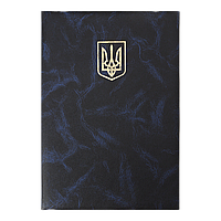 Папка "Герб" А4+ балакрон синя Buromax (BM.3571-02)