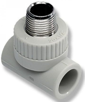 Трійник з РН ф20х3/4 Ekoplastik (STKE02025X), фото 1