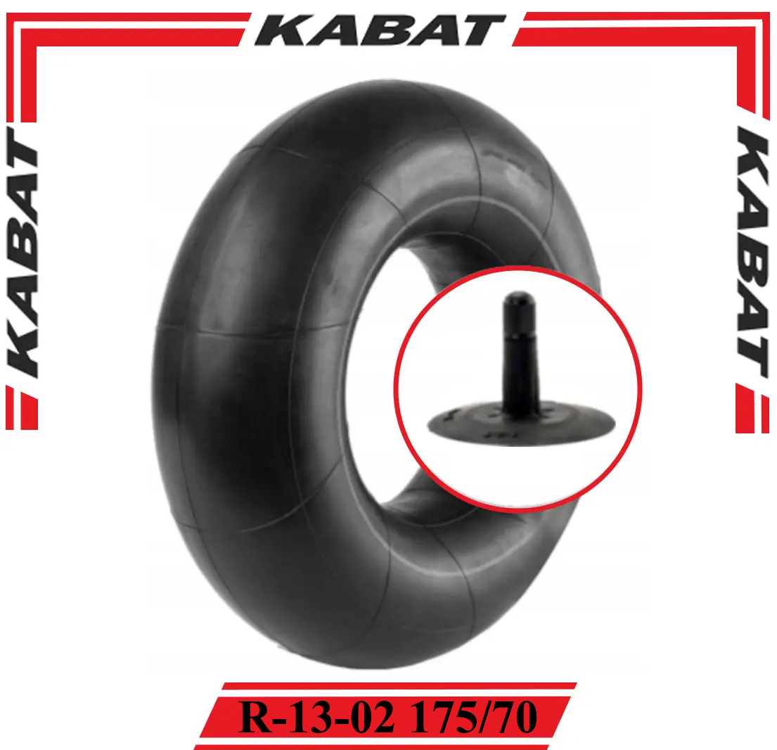 Автомобільна камера шини R-13 (№2) 175/70 широка Kabat, фото 1