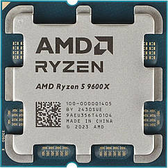 Процесор AMD Ryzen 5 9600X (3.9GHz 32MB 65W AM5) Tray (100-000001405)