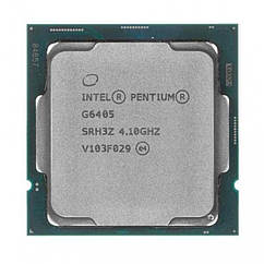 Процесор Intel Pentium Gold G6405 4.1GHz (4MB, Comet Lake, 58W, S1200) Tray (CM8070104291811)