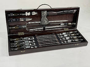 Набір шампурів у кейсі ВОРОН