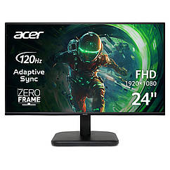 Монітор Acer 23.8" EK241YEbi (UM.QE1EE.G01) IPS Black 120Hz