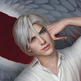 Дакімакура 45х45см Каін Клуб Романтики Подушка з наволочкою двосторонн