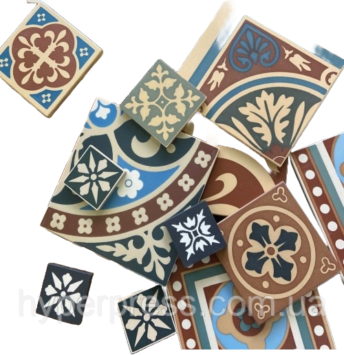 Матриця для формування метлахської плитки 15×15×1.5 см, фото 1