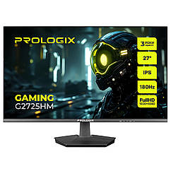 Монітор Prologix Gaming 27" G2725HM IPS Black 180Hz