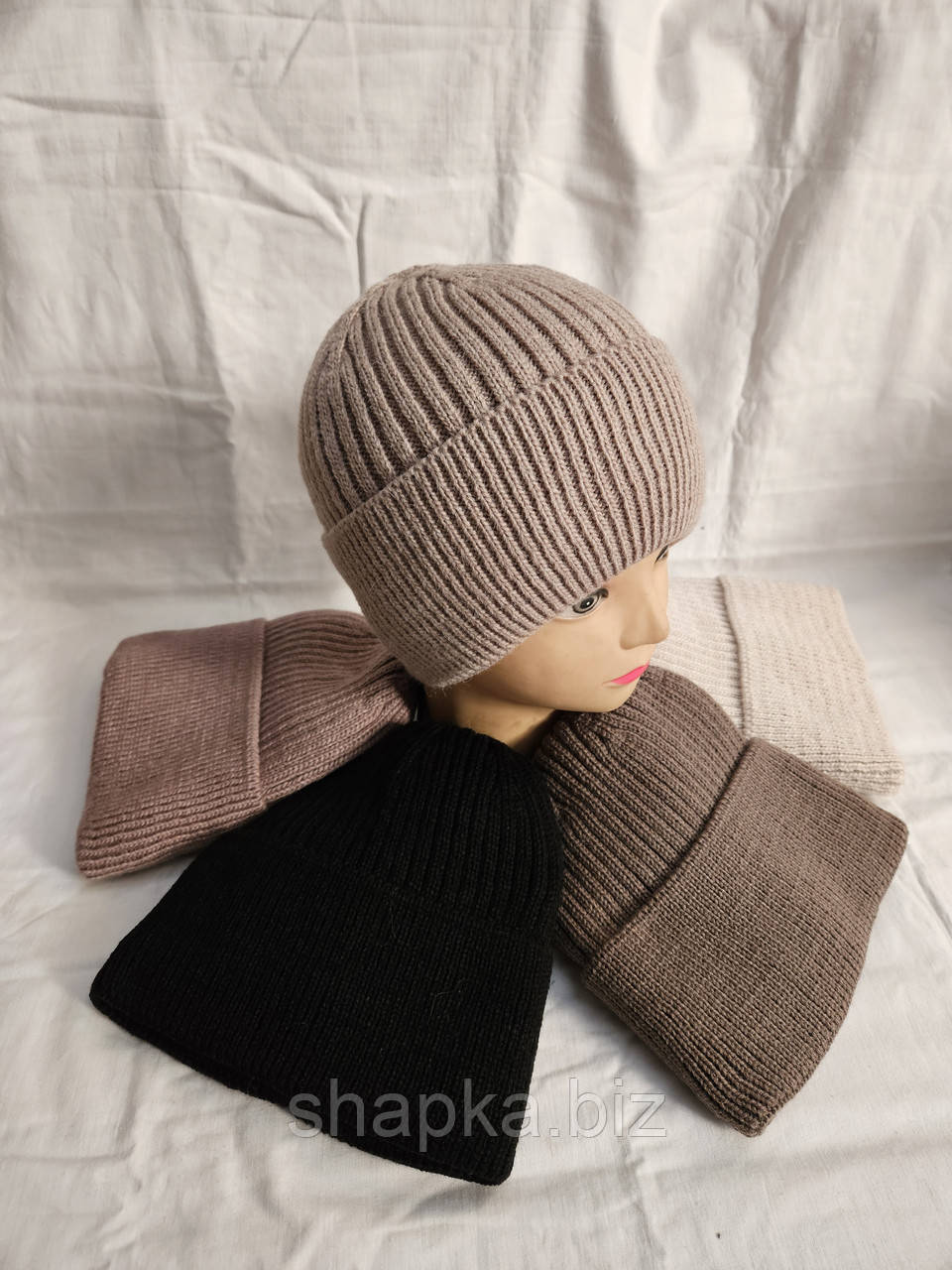 Шапка підліткова на флісі, фото 1