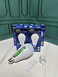Аварийная лампа Led Buld  E27  20вт лампочка с аккумулятором 2 x 18650, фото 9