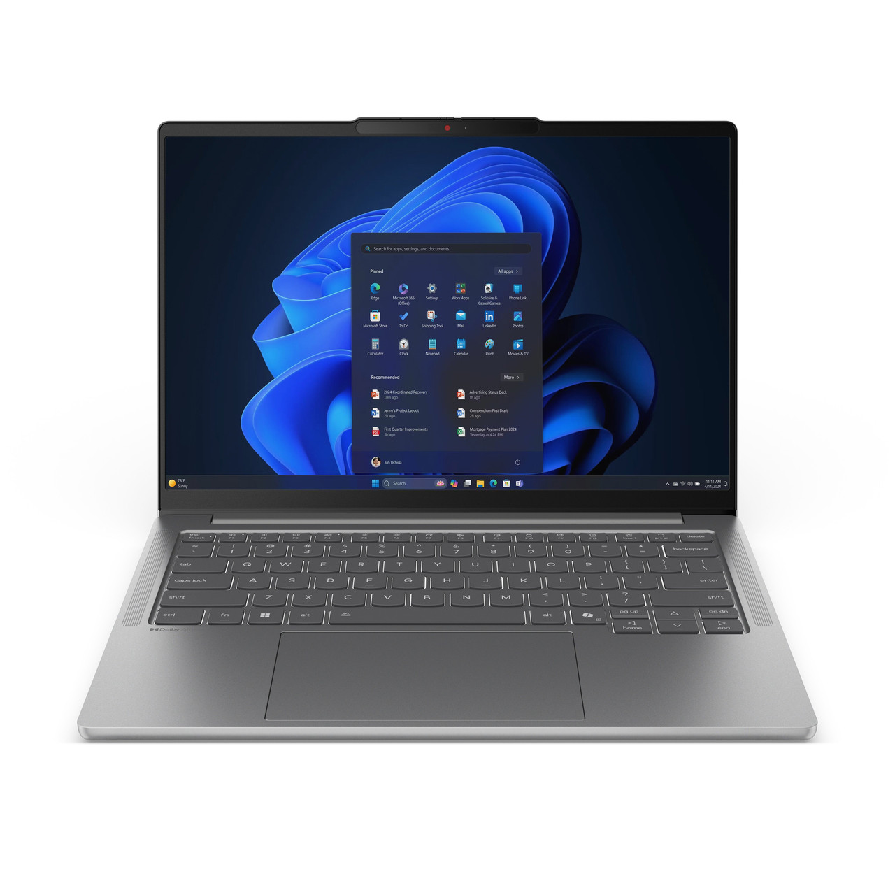 Ноутбук Lenovo IdeaPad Pro 5 14IAH10 (83JK0027RA) Luna Grey, фото 1