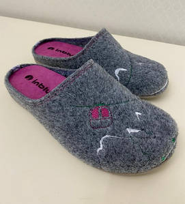 Тапочки жіночі Inblu GF-1H срібний