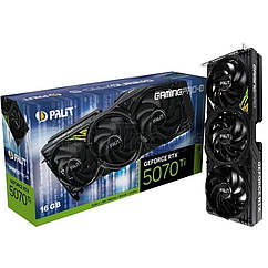 Відеокарта GF RTX 5070 Ti 16GB GDDR7 GamingPro-S Palit (NE7507T019T2-GB2031U)