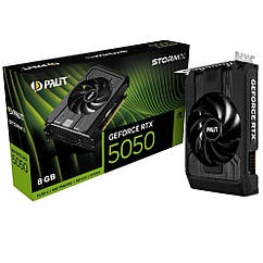 Відеокарта GF RTX 5050 8GB GDDR6 StormX Palit (NE65050019P1-GB2070F)