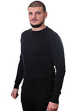 Светр чоловічий Lacoste 25-L140 чорний, фото 3