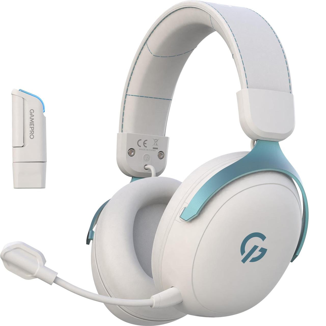 Гарнітура GamePro Asgard Freya Pro White-Blue (HSW201WB), фото 1