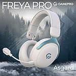Гарнітура GamePro Asgard Freya Pro White-Blue (HSW201WB), фото 5