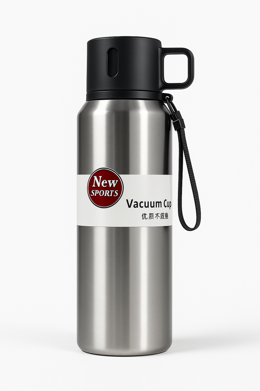 Термос New Sports сірий 1000 мл, фото 1