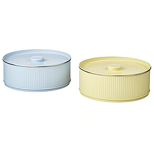 Коробка для печива, набір 2 шт., 2.5л BETTHAJ IKEA 106.056.93