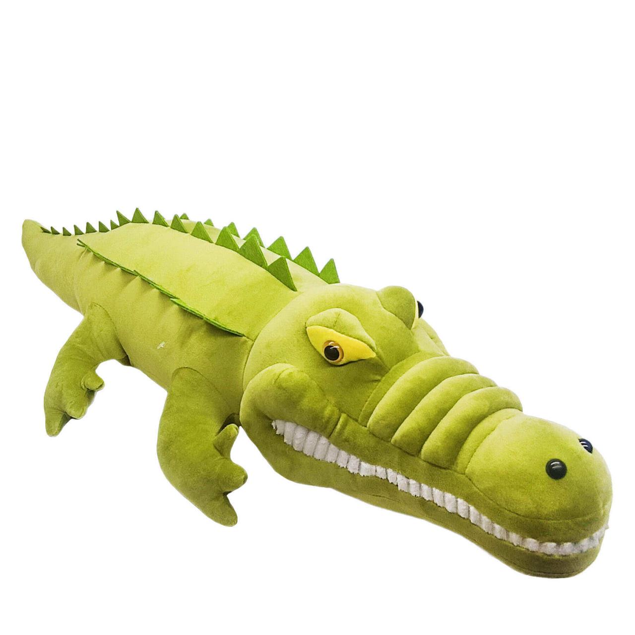 М'яка іграшка подушка Крокодил 90 см — плюшева хижа тварина, арт. 00087-2, фото 1