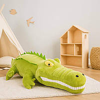 М'яка іграшка подушка Крокодил 90 см — плюшева хижа тварина, арт. 00087-2, фото 3