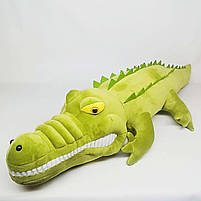 М'яка іграшка подушка Крокодил 90 см — плюшева хижа тварина, арт. 00087-2, фото 8