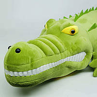 М'яка іграшка подушка Крокодил 90 см — плюшева хижа тварина, арт. 00087-2, фото 6