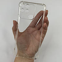 Чохол для Realme Narzo 50A прозорий чохол з посиленими кутами