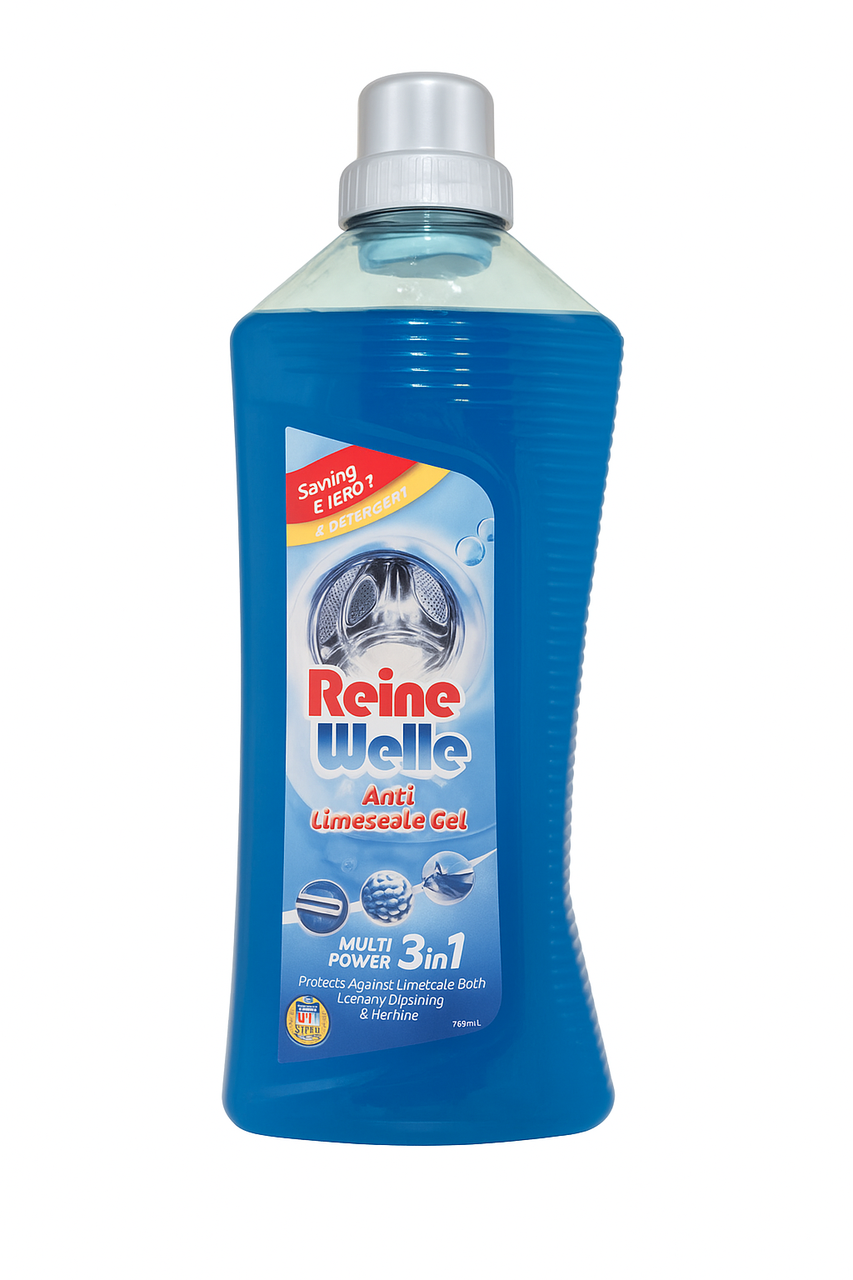 Reine Welle Гель від накипу 3в1 для пральних і посудомийних машин 1л, фото 1