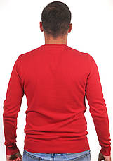 Светр чоловічий Lacoste 25-L140 червоний, фото 4