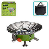 Alloid. Портативна газова плита із захистом від вітру GS-2204