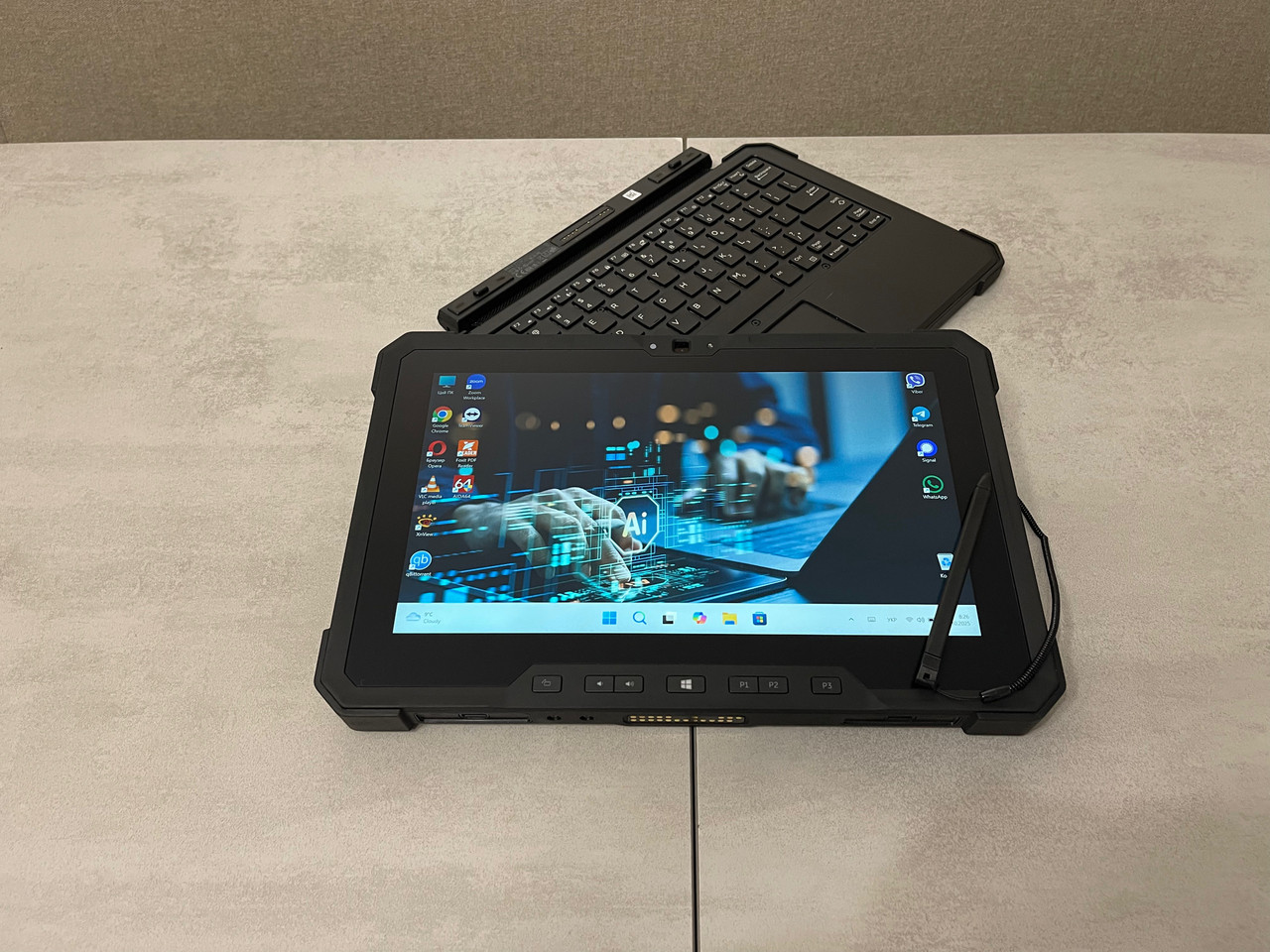 Захищений планшет Dell 7212 Rugged, 11.6" FHD, i5-7300U, 8GB, 256GB, фото 1