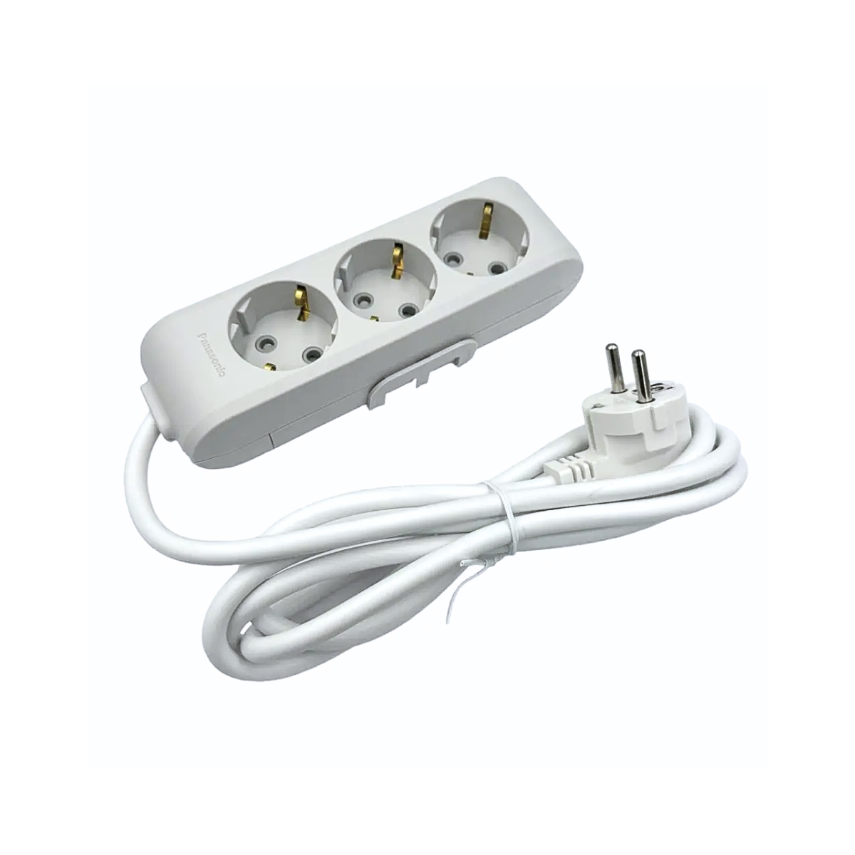 Подовжувач 3 гнізда 3 м із заземленням Panasonic X-tendia, фото 1